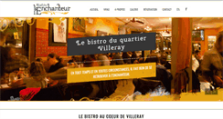 Desktop Screenshot of bistrolenchanteur.com